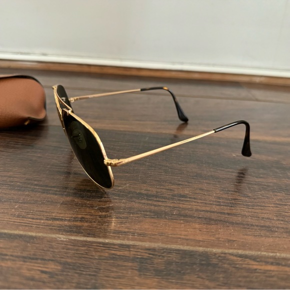 Rayban 3561 sunglasses gold main image 4